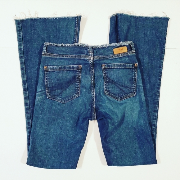 Hart Lace Up Flare Denim Size 26 - Picture 5 of 8